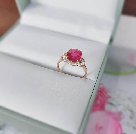 18K镶嵌碧玺戒指 商品图1