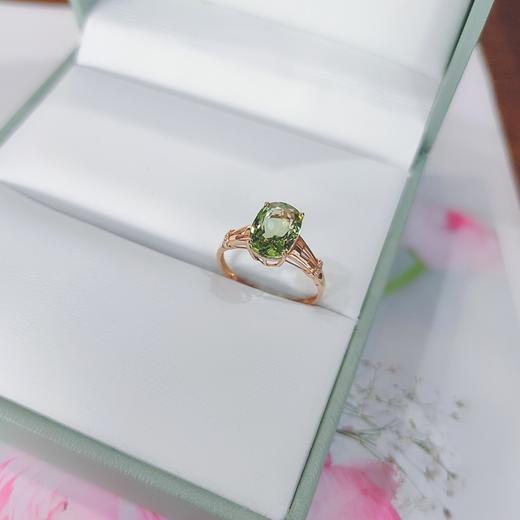 18K镶嵌碧玺戒指 商品图0