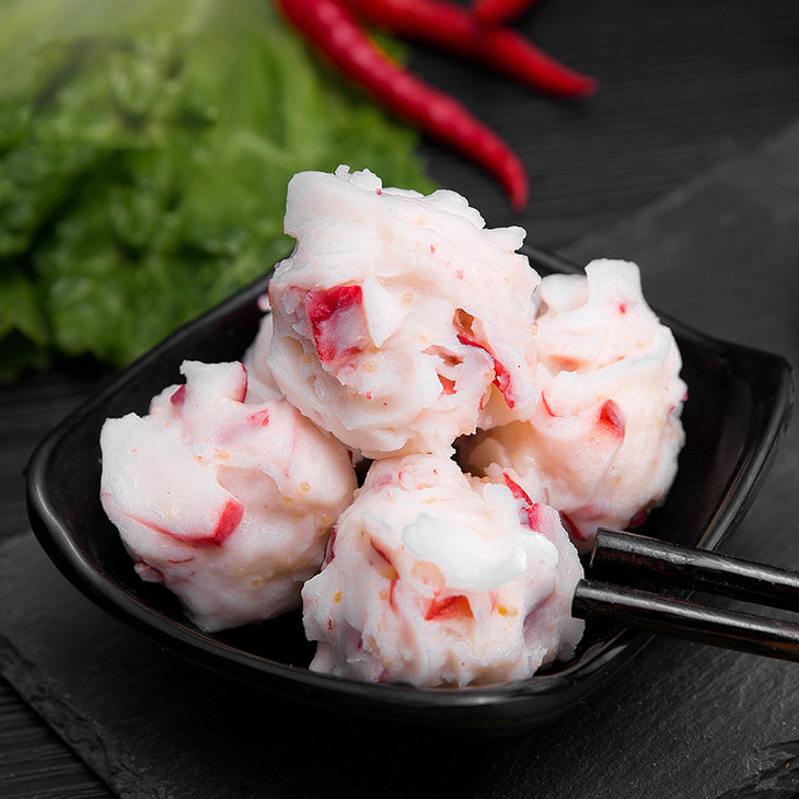 cr海欣鱼籽龙虾球260g