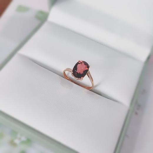 18K镶嵌碧玺戒指 商品图0