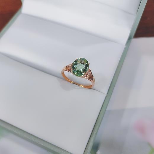 18K镶嵌碧玺戒指 商品图0