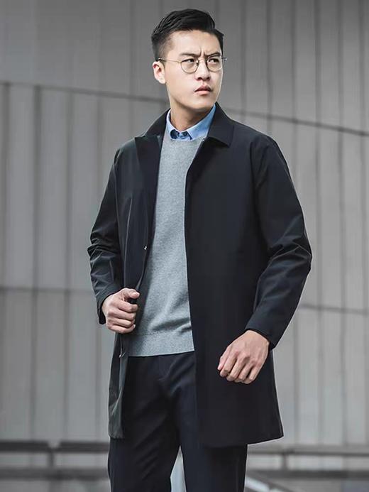 新品龙牙暗锋中长款战术风衣防风外套春秋款大衣 商品图0