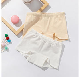 环保棉女童平角裤