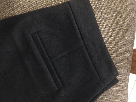 【断码清仓】丁摩 精纺毛呢柔软温暖秋冬喇叭腿裤女803#sz  L  ZFYY337 商品图4