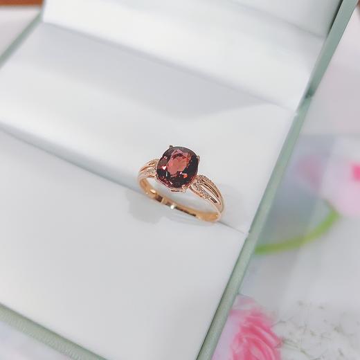 18K镶嵌碧玺戒指 商品图0