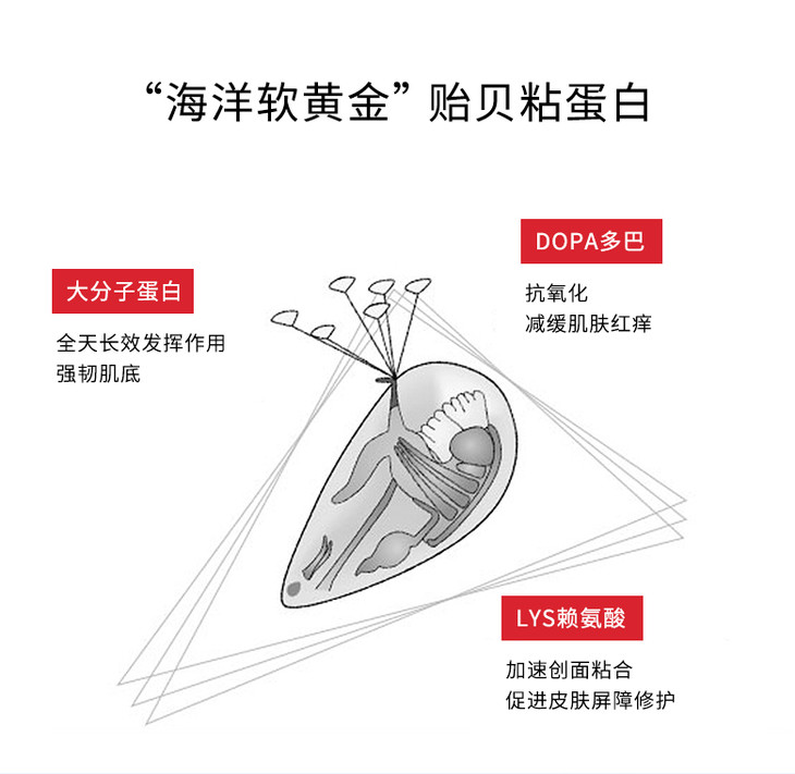 会员专享贻贝粘蛋白液体敷料ii型愈颜修护无惧危肌