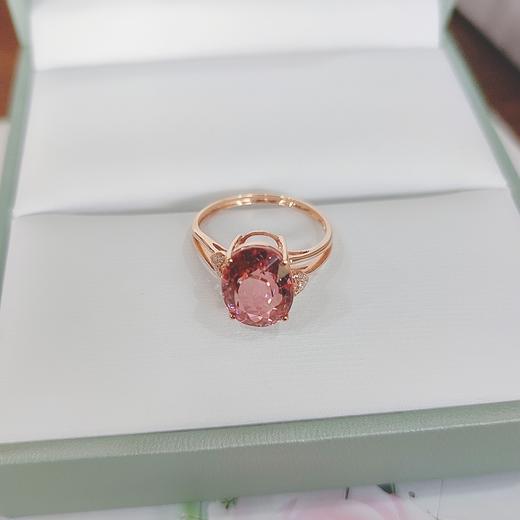 18K镶嵌碧玺戒指 商品图1