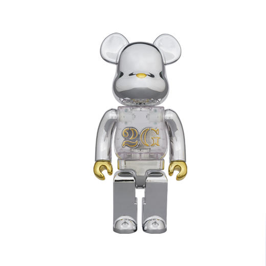 收藏系列 Be@rbrick 400%系列 电镀银 2G 商品图0