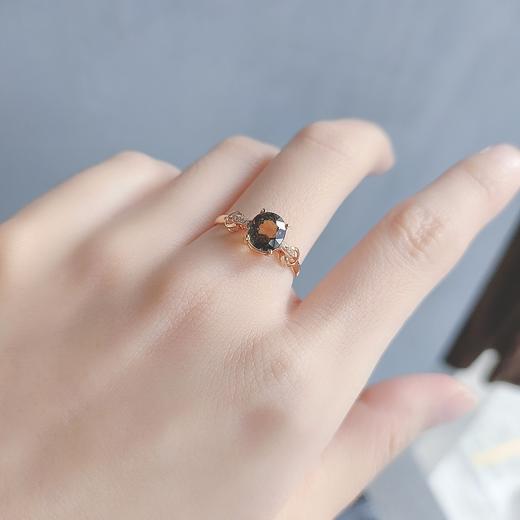 18K镶嵌碧玺戒指 商品图3