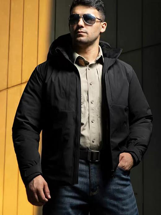 新品龙牙隐炽夹克羽绒服700蓬鹅绒男士保暖防寒外套 商品图0