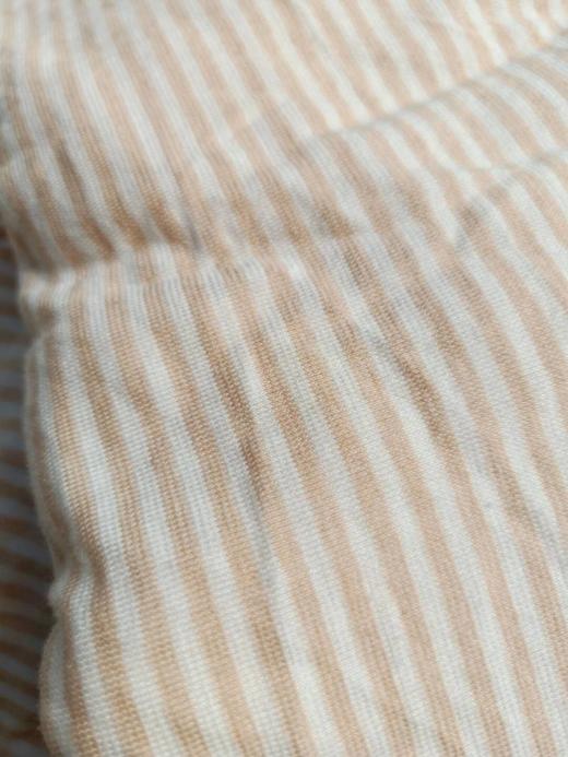 【自营】自然元素薄被（有机棉）（单人）1.5m*2m（约1.2kg）细条纹/宽条纹/素色棕 商品图3