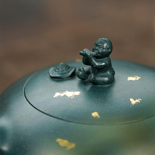 龙德堂陶艺 汤宣武制 《水调歌头》 苏门答腊青 280cc 库存咨询客服 商品图2