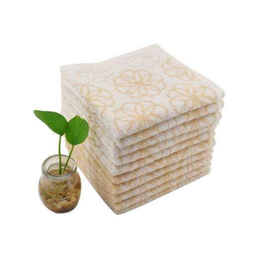 【自营】有机棉太阳花大方巾1条35*35cm 商品图0