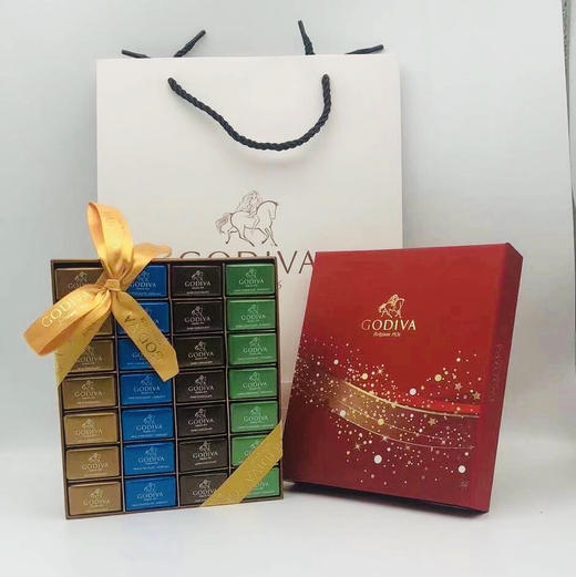 Godiva🍫巧‮力克‬中的‮马爱‬仕​‎͏ 🇧🇪歌帝梵Godiva金色‮盒礼‬装🎁超好‮，吃‬咬下‮里去‬面软心，浓浓的‮克巧‬力十分香滑，56粒/盒 多种经典口味礼盒装 商品图3