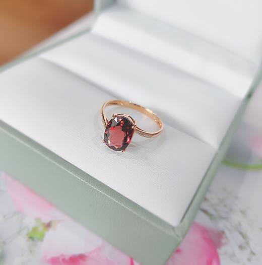 18K镶嵌碧玺戒指 商品图1