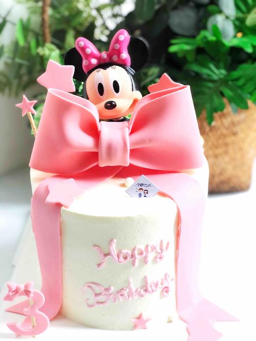 米妮 翻糖蝴蝶结 提前一天预定 下单前请仔细阅读商品详情 商品图1