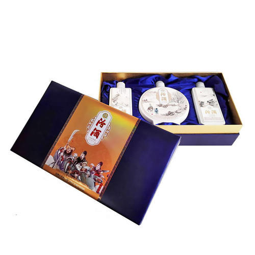 53度汾酒仁义忠勇750毫升375毫升2