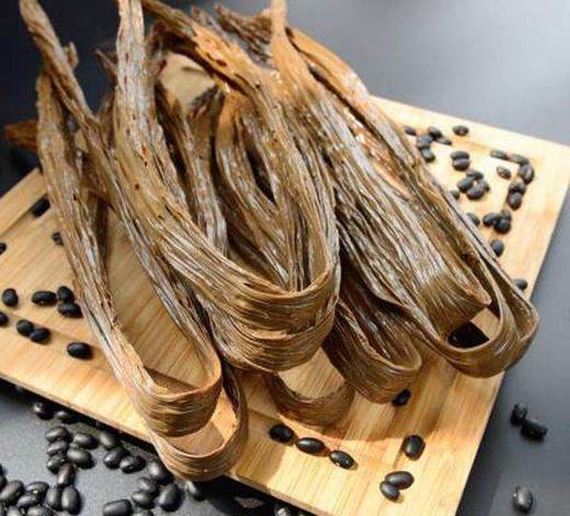 黄豆腐竹250g1包+黑豆腐竹250g1包【包邮】 商品图2