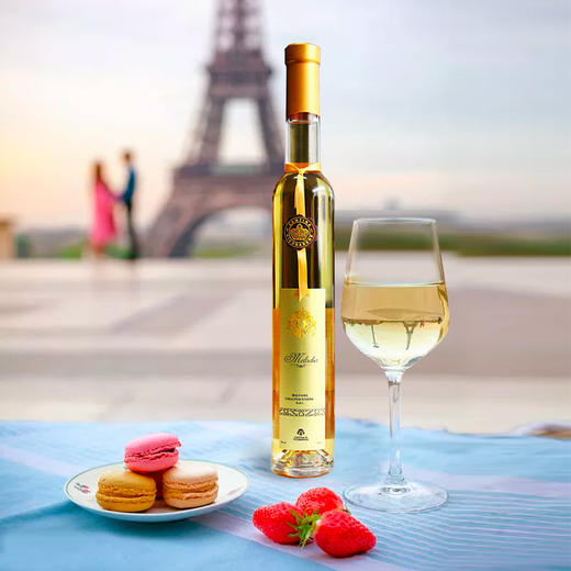 【始于颜值 忠于品质】美绚冰谷晚收香槟金甜白葡萄酒 375ml 意大利原装原瓶进口 DOC法定产区级 清新甜蜜 典雅细腻 商品图2