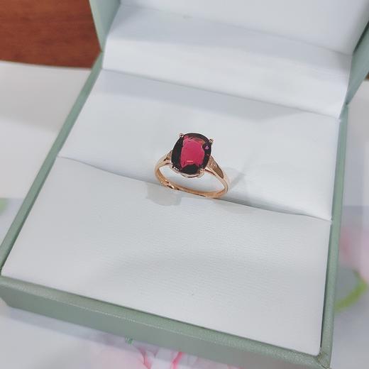 18K镶嵌碧玺戒指 商品图0