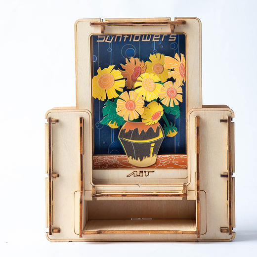 diy 多功能拼贴立体画 名画系列 | ait