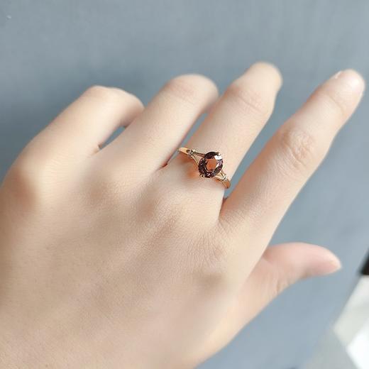 18K镶嵌碧玺戒指 商品图2