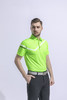 2022顺丰包邮<短袖 斜线 果绿> 高尔夫服装 纯色男士短袖t恤 速干面料 帅气夏季男装GOLF球衣FL 商品缩略图2