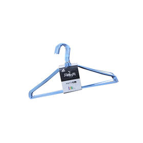 乐福时光浸塑钮花衣架肩幅38cm 9203