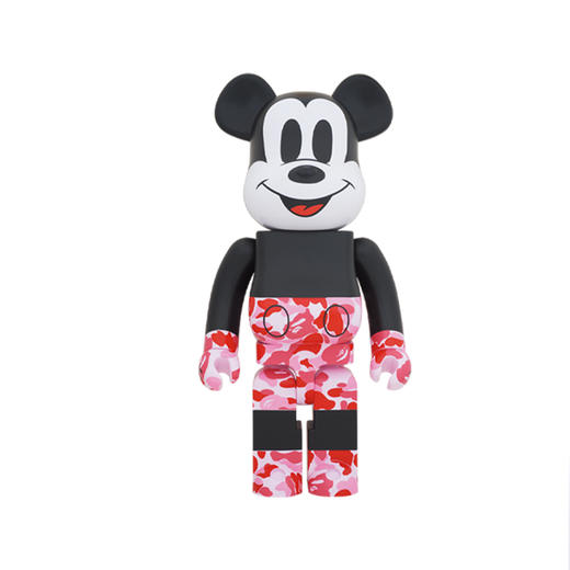 收藏系列 Be@rbrick 1000%系列 BAPE&米奇 红色 商品图0