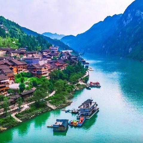 重庆酉阳桃花源+龚滩古镇+乌江画廊+蚩尤九黎城2日1晚跟团游 商品图3