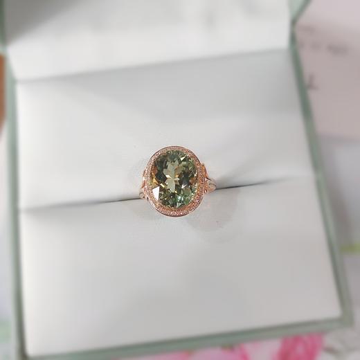 18K镶嵌碧玺戒指 商品图2