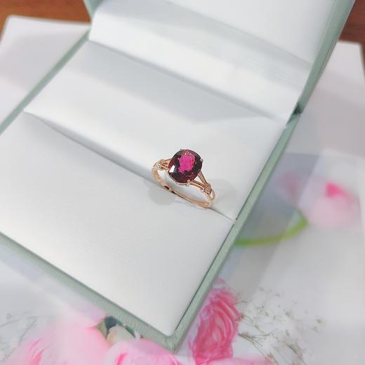 18K镶嵌碧玺戒指 商品图0