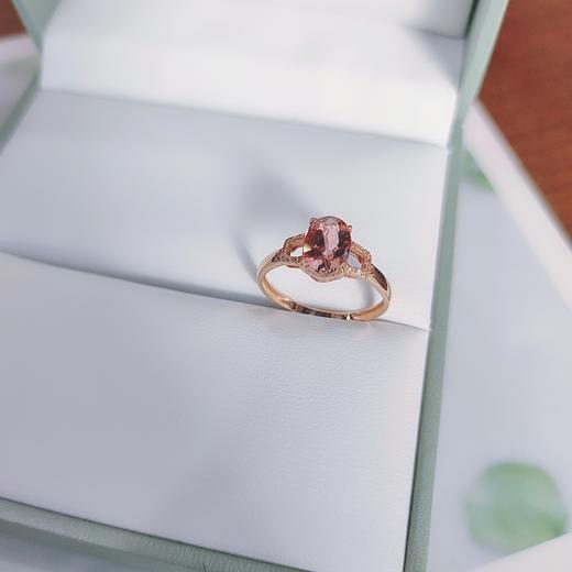 18K镶嵌碧玺戒指 商品图0