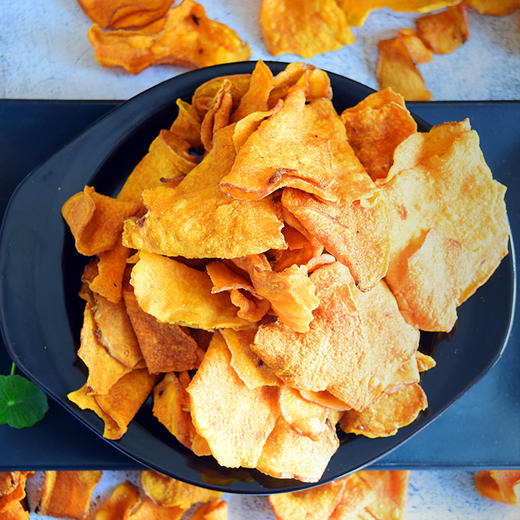 【72小时内发货】酥脆烤番薯红薯片 口口嘎嘣脆 煲剧休闲 商品图2