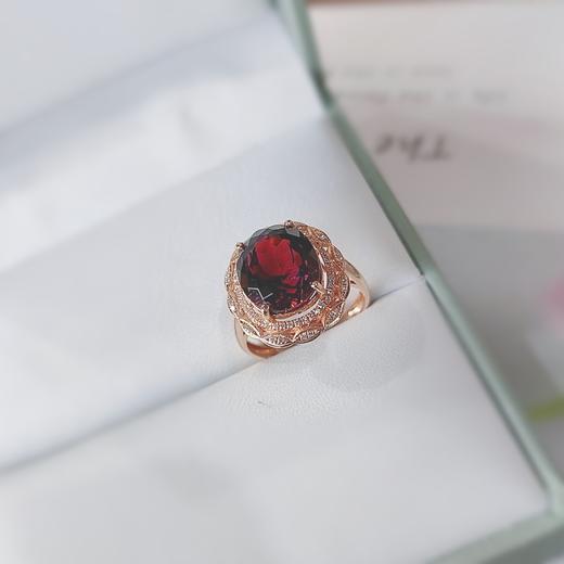 18K镶嵌碧玺戒指 商品图1