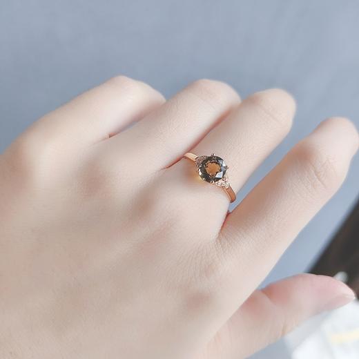 18K镶嵌碧玺戒指 商品图3