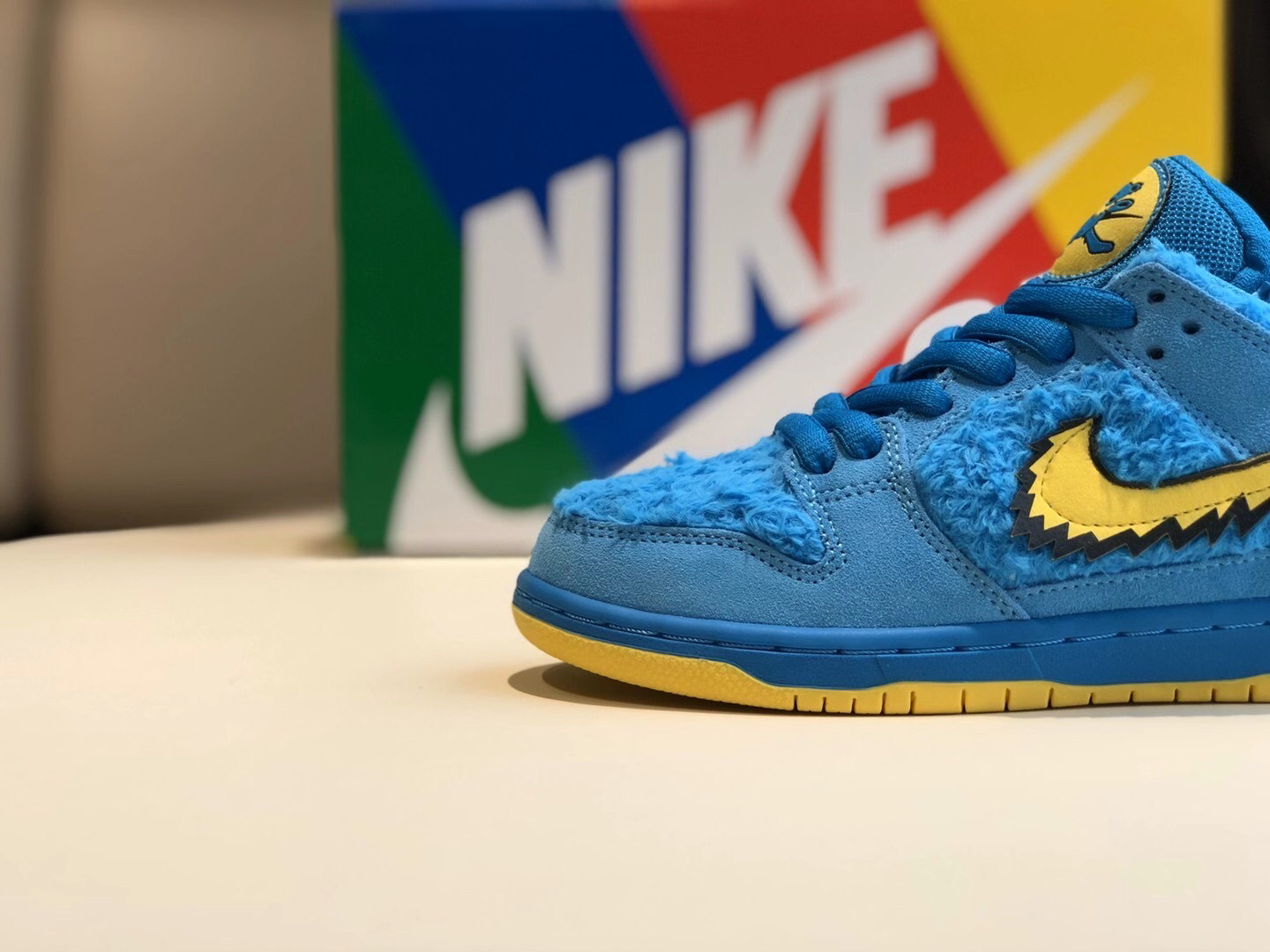 grateful dead x nike sb dunk low聯名小熊運動鞋