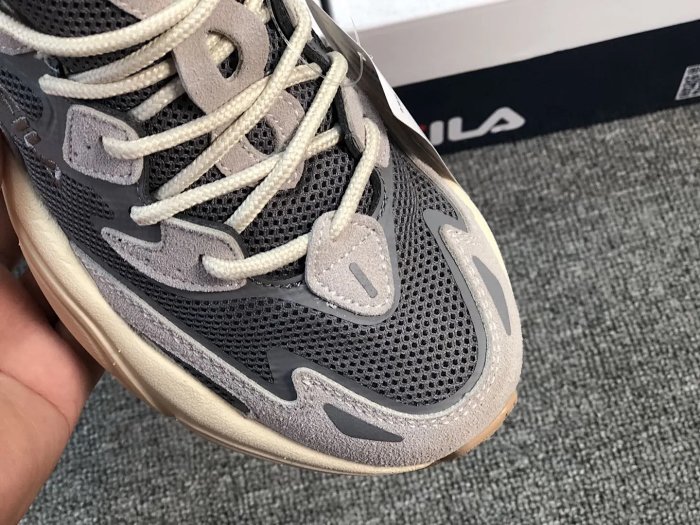 公私级菲勒猫爪复古老爹鞋6色女款麂皮拼接潮流撞色设计柔软双层组合