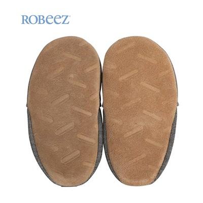 robeez美国春秋透气防滑软底舒适麂绒皮婴幼儿男童鞋学步 步前鞋 商品图4