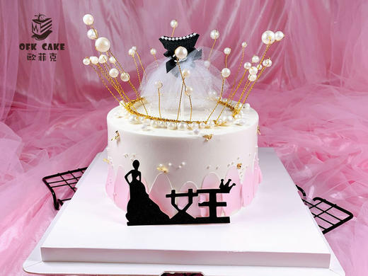 女王节蛋糕6英寸