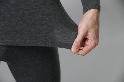 【特价商品不退不换】皇家丽美保暖秋衣男轻薄舒适男士保暖上衣BNS8001 商品图4