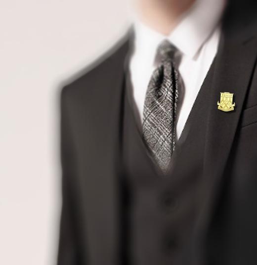 华南师范大学金属校徽套装 商品图3