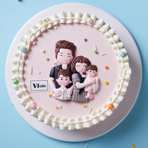 一家四口 - 唯一客蛋糕