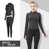 【显高显瘦套装】新款瑜伽服女外套长裤套装健身跑步紧身运动速干衣FDM000 	
WT20-001两件套 商品缩略图3
