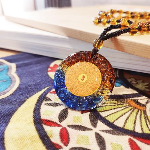 免费结缘转运楞严咒挂琉璃件护身符见者增福福佑一身