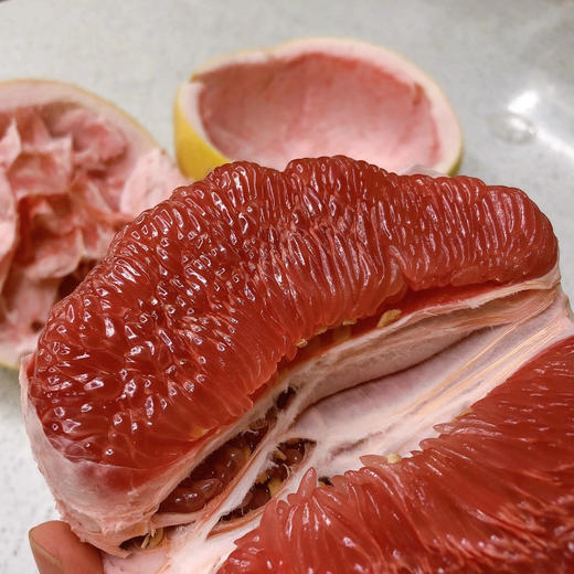 【憨憨龙 三红柚】红柚/三红柚 柚子，红皮，红瓤，红肉，被称为三红柚，口感稳定，甜度好，水分足！ 商品图5