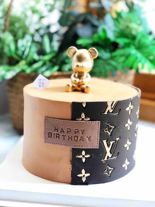 lv小熊奶油翻糖蛋糕 提前一天预定 下单前请仔细阅读商品详情 商品图1
