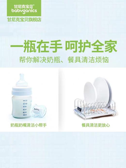 【Little siinboo小城堡孕婴】B座8F|甘尼克宝贝奶瓶清洗剂 商品图1