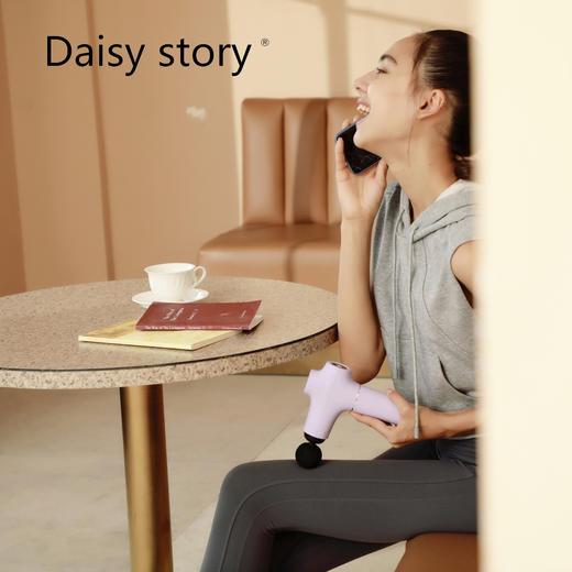 DAISY STORY马卡龙筋膜枪 肌肉放松器电动按摩器松解器深层颈膜 商品图1