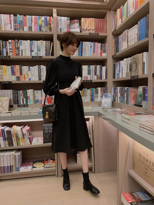 【百图lulu好物】显瘦 百搭 高弹仿羊绒弹力靴 瘦瘦靴，方跟好穿又能健步如飞 商品图12